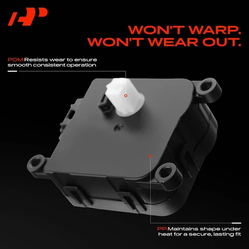 Miniatura 4 de A-Premium Actuador de puerta de mezcla de calentador HVAC, compatible con Jeep Commander 2006-2010, Grand Cherokee 2005-2010, principal, repuesto #