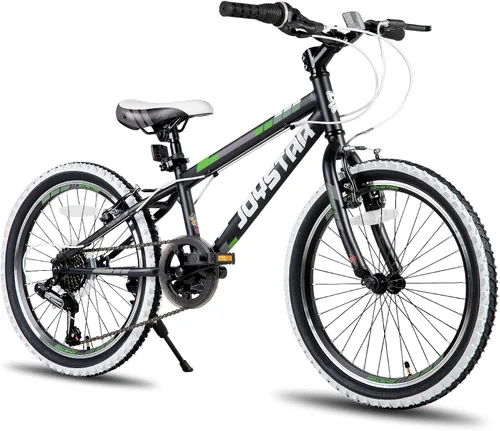 Miniatura 16 de JOYSTAR Lubbock 20 24 Inch Kids Bike for Boys & Girls Ages 7-12 Years Hardtail Mountain Bike for Kids with 1-Speed/7-Speed Drivetrain, White Wall