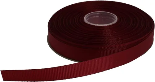 Miniatura 13 de Cinta de grogrén sólido de 25 yardas cada rollo, borde tejido 100% poliéster (1/4 pulgada, beige)