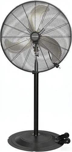Miniatura 13 de Ventilador de pedestal con motor de CC de 18 pulgadas, ventilador oscilante de alta velocidad de 4900 CFM, control remoto, ventilador de pie