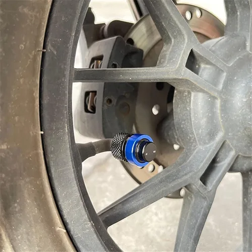 Miniatura 2 de Moto Kickstand Soporte lateral ampliar placa de almohadilla y tapas de aire de válvula de neumático para Suzuki para GIXXER 250 SF para GIXXER 150 A