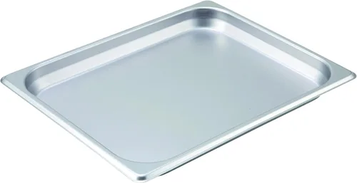 Miniatura 5 de Winco Bandeja de Comida de Metal de Tamaño Medio (Largo) de 4" de Profundidad/Bandeja para Mesa de Vapor, Anti-Atasco, Calibre 22