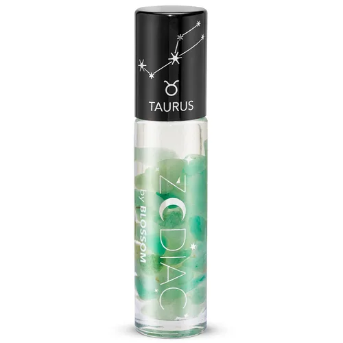 Miniatura 16 de Blossom Brillo de labios con signo del zodiaco con aroma a vainilla, brillo labial roll-on hidratante e hidratante con cristales del zodiaco, Acuario