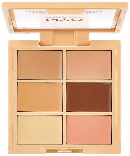 Miniatura 3 de NYX PROFESSIONAL MAKEUP Paleta de sombras, ocultar, corregir – Luz