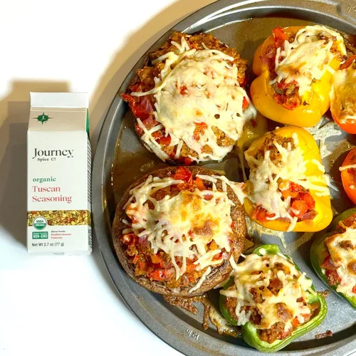Miniatura 4 de Journey Spice Co. - Condimento orgánico toscano Sin sal, sin azúcar, sin OMG, sin MSG, sin gluten Mezcla de hierbas italianas mediterráneas