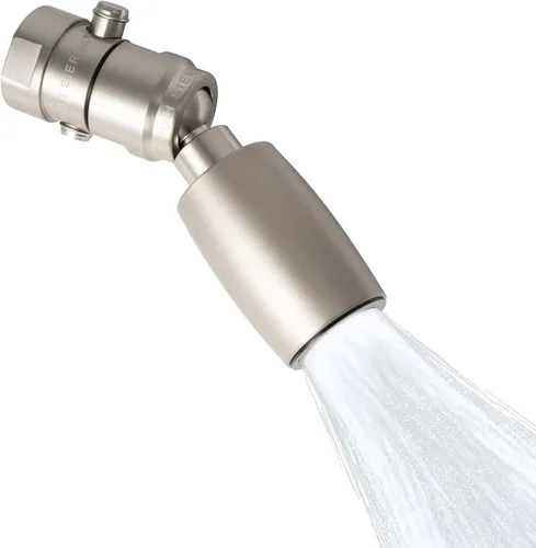 Miniatura 12 de High Sierra Showerheads® - Cabezal de ducha de metal sólido de 1.5 GPM de alta eficiencia y bajo flujo con válvula de control de presión que lo