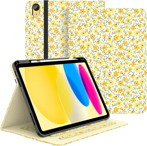 Miniatura 18 de Zonefoker Funda para iPad de 11ª generación (A16) de 11 pulgadas 2025, para 10ª generación de 10.9 pulgadas 2022, piel sintética para iPad de 11/10