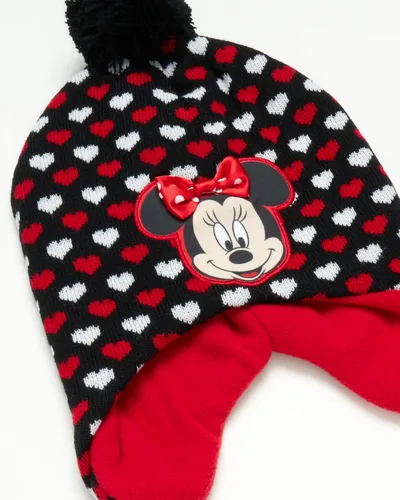 Miniatura 4 de Disney Conjunto de gorro y guantes de invierno de Minnie Mouse para niñas niñasniñas
