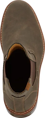 Miniatura 4 de Dockers Botas Chelsea resistentes para hombre Ransom, Marrón oscuro