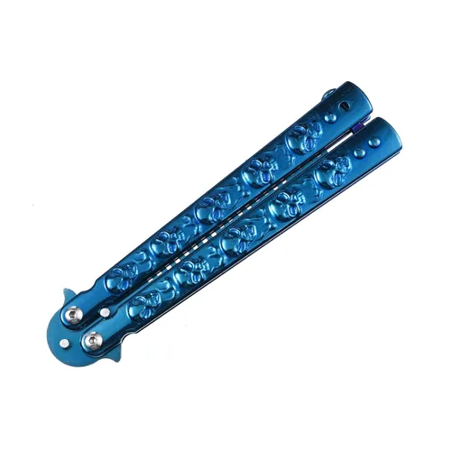 Miniatura 4 de Peines plegables de acero inoxidable plegable práctica peines herramientas de peinado para el deporte al aire libre uso titanio hecho