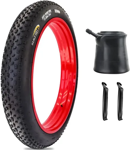 Miniatura 8 de Neumáticos de bicicleta eléctrica de 20 pulgadas/26 x 4.0 pulgadas, con protección antipinchazos, neumáticos de triciclo de bicicleta eléctrica