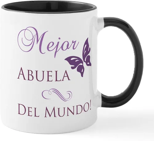 Miniatura 19 de CafePress Taza de café de cerámica Number One Abuelo de 11 oz (11.0 fl oz)