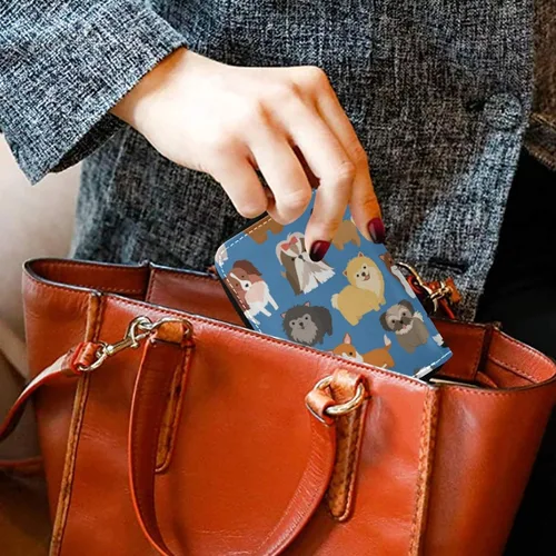Miniatura 6 de Tarjetero RFID con cremallera para tarjetas de crédito para mujeres y niñas