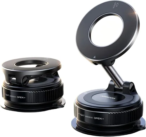 JOYROOM Soporte Magsafe para Coche, Soporte para Coche para iPhone con Imán Fuerte, Soporte de Ventosa de Succión de Metal de 360° para iPhone 17