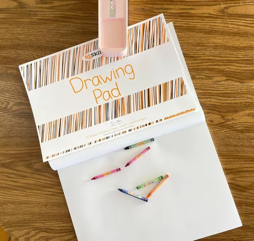 Miniatura 5 de Reskid Bloc de papel de dibujo (12 x 18 pulgadas), 50 hojas, paquete de 2 blocs de arte para colorear, boceto (12 x 18 pulgadas (paquete de 2))