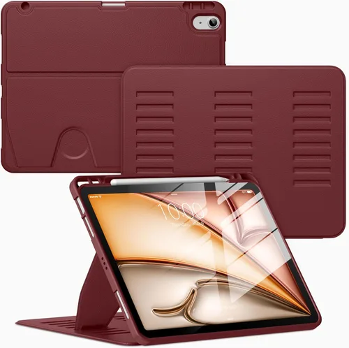 Miniatura 24 de VIKESI - Funda para iPad Air de 11 pulgadas con chip M3 / M2 2025/2024 y para iPad Air de 5ª/4ª generación de 10.9 pulgadas 2022/2020, funda