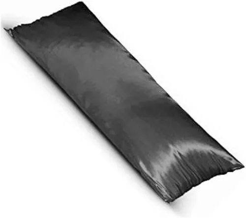 Miniatura 8 de TAOSON - Funda de almohada corporal de satén sedoso y suave, funda de almohada, protector de almohada, funda de cojín con cremalleras