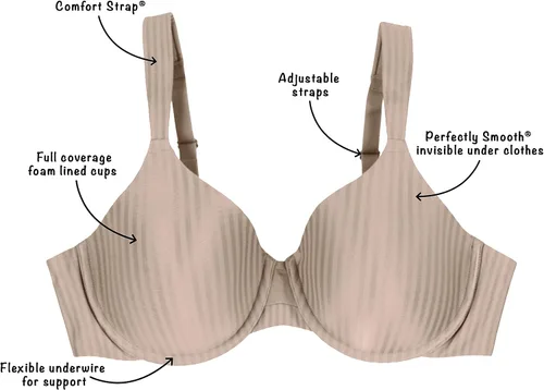 Miniatura 3 de Playtex Sujetador Secrets para mujer con aros de figura completa para alisar US4747