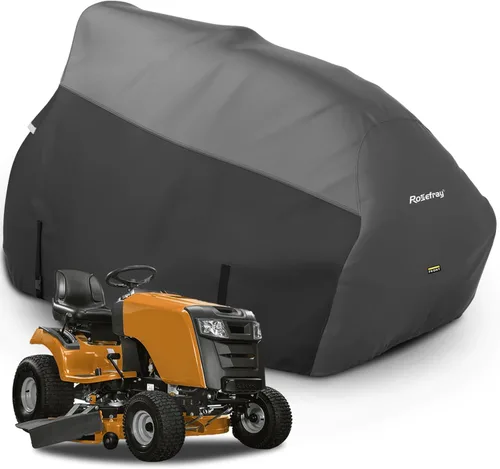 Miniatura 11 de Cubierta para Cortacésped de Montar, Tejido Impermeable de Grado Marino 420D - Ajuste Universal para John Deere, Cub Cadet, Craftsman, etc. Cubre