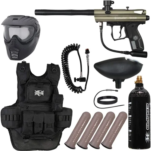 Miniatura 2 de Action Village Kingman Spyder Victor - Kit de pistola de paintball pesada