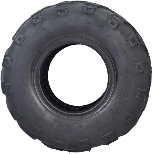 Miniatura 8 de AlveyTech 145/70-6 Neumático delantero con banda de rodadura en V - Compatible con el go-kart Coleman KT196/CK196-T, cuadriciclo 4x4, mini moto