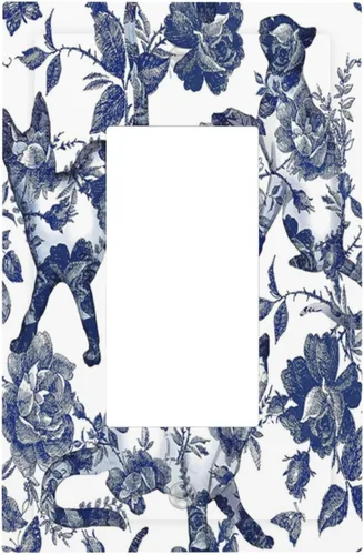 Miniatura 42 de Cubiertas Decorativas para Placas de Interruptor Diente de León Azul Rústico Citas Inspiradoras Casa de Campo Tablón de Madera Gris 1 Gang Cubierta