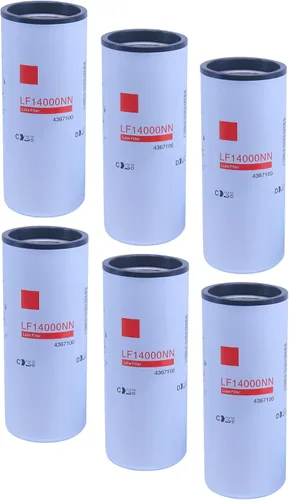 Miniatura 6 de LF14000NN Filtro de lubricante de aceite compatible con motores diésel Cummins ISX ISM QSX QSM QST ISX15 M11 que reemplaza 4367100, LF14001NN