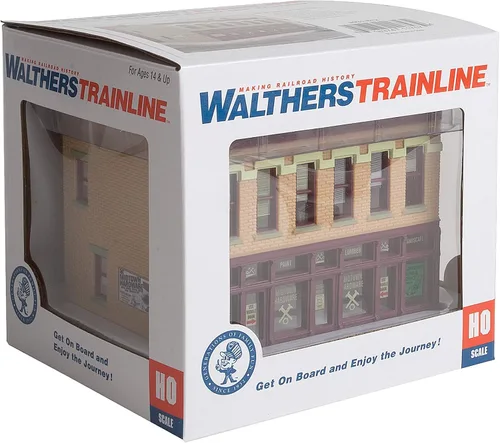 Miniatura 4 de Walthers Trainline Edificio/estructura a escala HO Midtown Hardware (ensamblado)