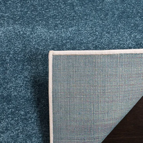 Miniatura 5 de SAFAVIEH Hollywood Collection - Alfombra para pasillo, 2 pies 3 pulgadas x 6 pies, azul pavo real y fucsia, diseño moderno de mediados de siglo,