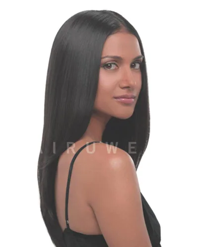 Miniatura 3 de Hairuwear HairDo - Extensión de cabello lacio de 22 pulgadas con mantequilla ButteRojo Toast