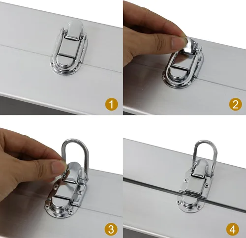Miniatura 6 de ZenStyle Juego portátil de lanzamiento de Cornhole con marco de aluminio, tamaño reglamentario con 8 bolsas de frijoles y estuche de transporte