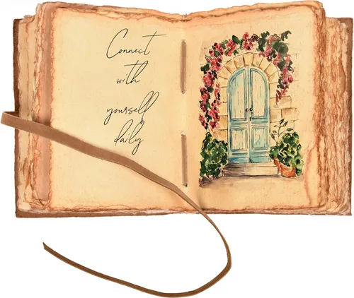 Miniatura 3 de LEATHER VILLAGE Diario bíblico vintage encuadernado en cuero, hecho a mano, diario antiguo de oración cristiana en relieve para mujeres y hombres