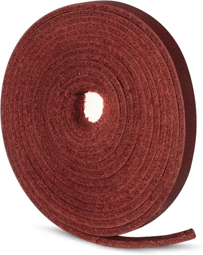 Miniatura 26 de Ringsun Tiras de cuero negro planas de 2 pulgadas de ancho para manualidades, tiras de cuero de grano completo, cordón de cuero para manualidades
