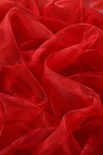 Miniatura 9 de Tela de Organza de 10 Yardas Nupcial Sólida Transparente en Rollo para Decoración del Hogar, Decoración de Mesa, Nupcial, Moda, Manualidades