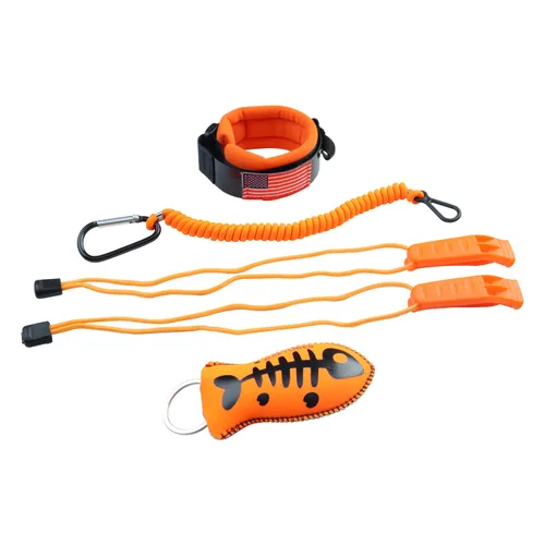 Miniatura 7 de 8M0092850 - Cordón para interruptor de muerte de barco, correa de muñeca y llavero de flotador de repuesto para barco fuera de borda Mercruiser