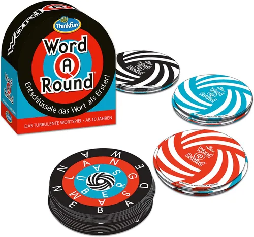 Miniatura 5 de ThinkFun 76307 - Word A Round - Versión alemana