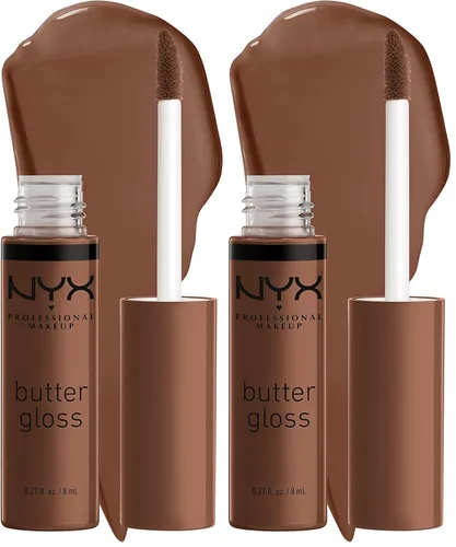 Miniatura 14 de NYX MAQUILLAJE PROFESIONAL Brillo de mantequilla, brillo de labios no pegajoso - crema brulée (natural)