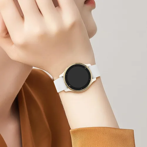 Miniatura 6 de Paquete de 4 correas de silicona de 0.709 in para Garmin Venu 3S / Vivoactive 4S / Venu 2S / Vivomove 3S, correas de repuesto deportivas suaves