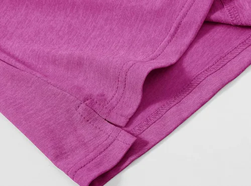 Miniatura 6 de TBMPOY Polo de golf para mujer, ligera, absorbe la humedad, de secado rápido, 4 botones