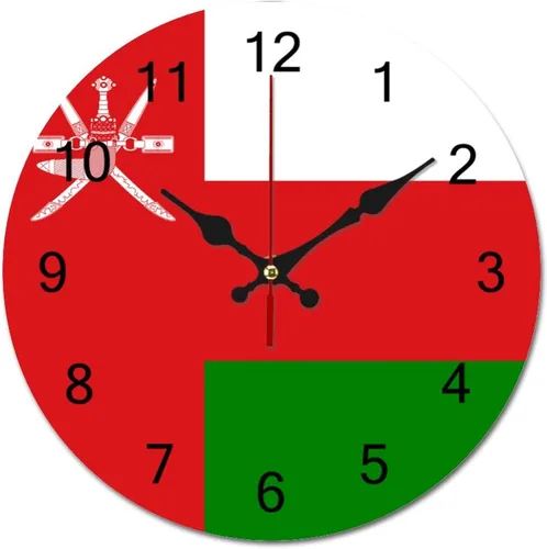 Miniatura 11 de Reloj de pared con diseño de bandera de Filipinas, decoración patriótica de 12 pulgadas, funciona con pilas, silencioso, sin tictac, decoración