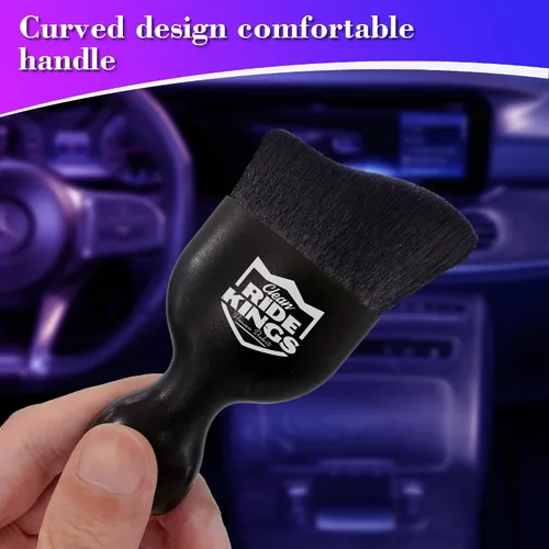 Miniatura 3 de Cepillo para detallar el interior del automóvil con cubierta, relleno de calcetines, regalos para hombres y mujeres, limpiador de tablero