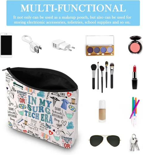 Miniatura 3 de Regalo de tecnología quirúrgica, regalo para enfermera, médico, regalo en bolsa de maquillaje My Surg Tech, regalo para cirujano tecnólogo Surg Tech