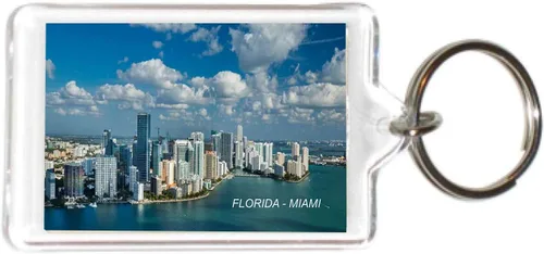 Miniatura 11 de Florida USA United States - Llaveros acrílicos - 5 Estilo: Miami South Beach #Fl107