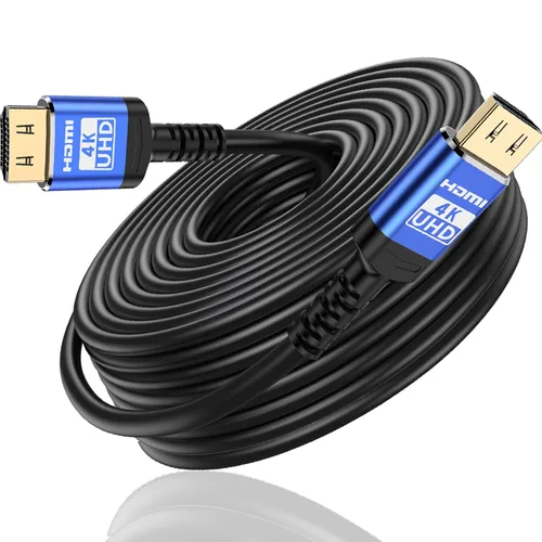 Miniatura 7 de Cables HDMI de 18 Gbps de 3 pies con conectores de agarre, cable flexible Ethernet 2.0 de ultra alta velocidad 4K @60Hz 4:4:4 HDR, HDCP2.2, ARC, 3D