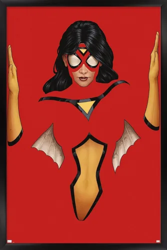Miniatura 7 de Trends International Marvel Comics Spider Woman - Póster de pared Strikeforce #1, 22.4 pulgadas de largo x 14.7 pulgadas, versión enmarcada