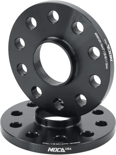 Miniatura 8 de MOCA - 2 espaciadores de rueda de 0.472 in, 5 x 114.3 a 0.197 x 4.500 in, patrón de pernos de 2.366 in, orificio de cubo para Toyota Sienna/Supra