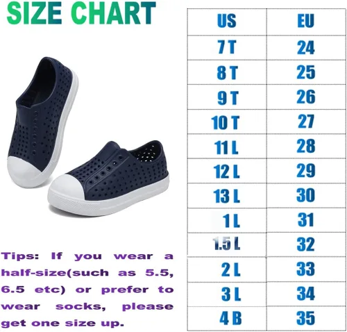 Miniatura 7 de ziitop Zapatos de agua para niños y niñas, sandalias de bebé, zapatos deportivos para playa, jardín, natación, antideslizantes, transpirables
