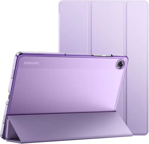 Miniatura 9 de JETech Funda para Samsung Galaxy Tab A9+ / A9 Plus de 11 pulgadas 2023, funda protectora delgada y translúcida trasera de tres pliegues para tablet