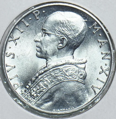 Miniatura 2 de Collectible Coin Vatican 1952 10 Lire 299006