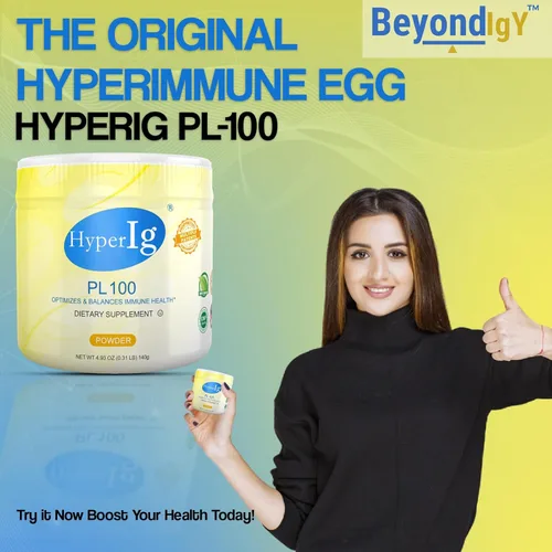 Miniatura 7 de Proteína de huevo en polvo PL-100, suplemento hiperinmune de huevo, 4.94 oz – Apoyo inmunológico, bienestar digestivo, energía y fuerza muscular